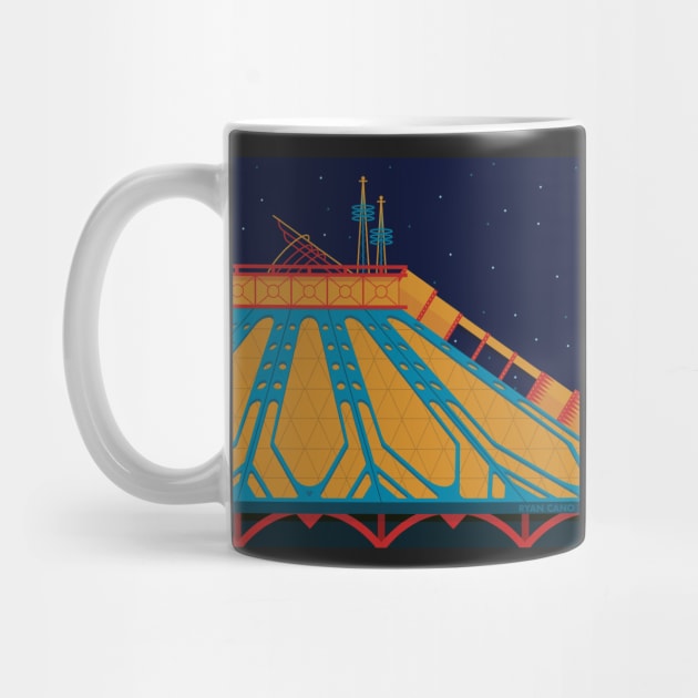 Space Mountain DLP by keystonemagic